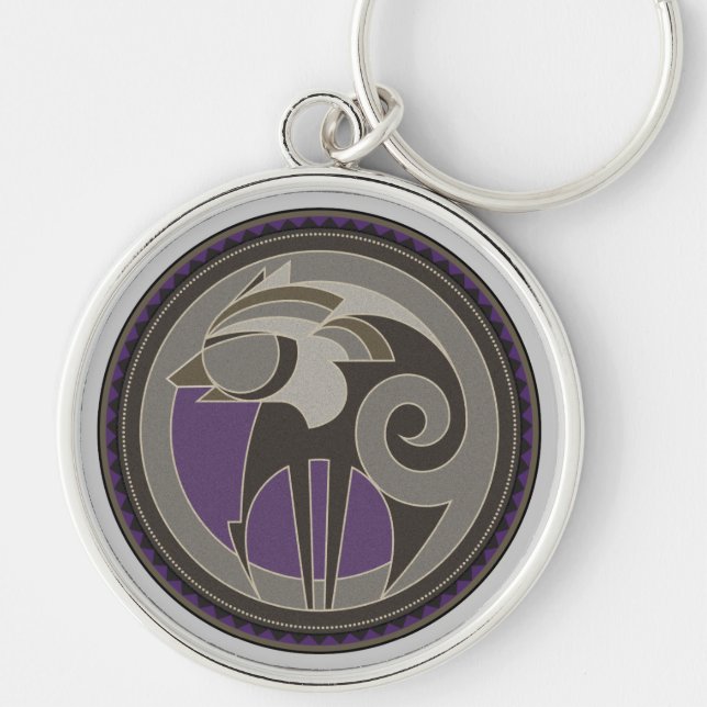 Spirit Of Wolf Key Ring (Front)