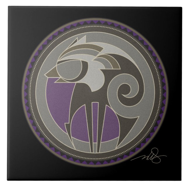 Spirit Of Wolf Tile (Front)