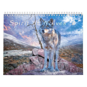SPIRIT OF WOLVES #1 CALENDAR
