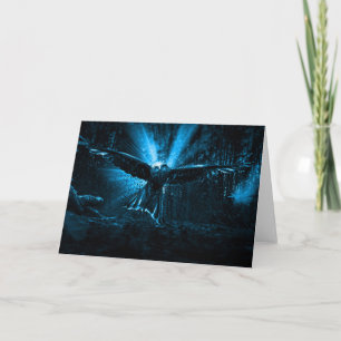 Spirit Owl Pagan Greeting Card