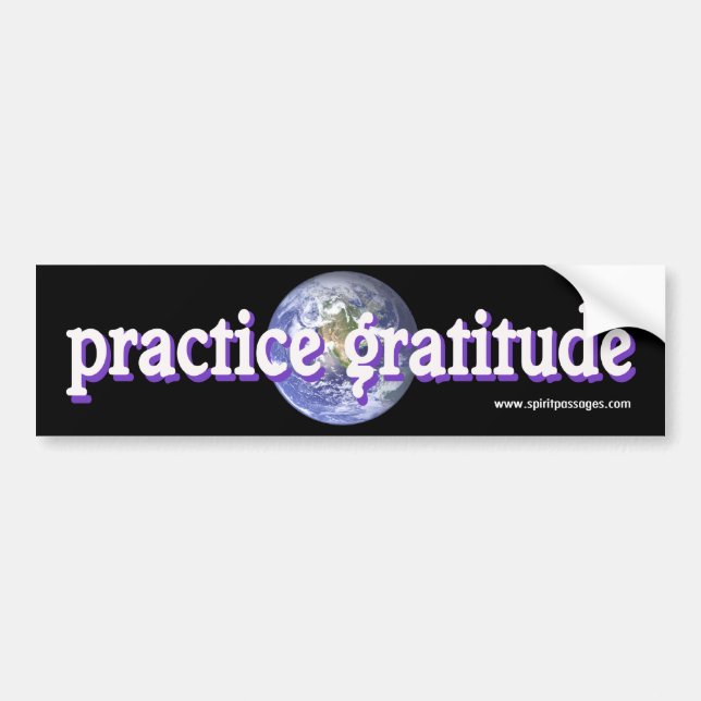 Spirit Passages Practice Gratitude Sticker (Front)