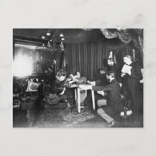 Spirit Photography Seance with Eusapia Palladino Postcard
