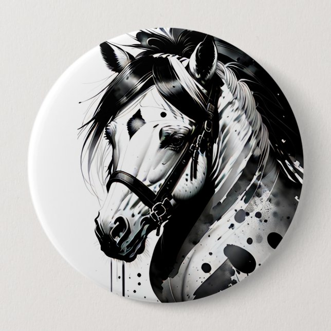 Spirit Pony 10 10 Cm Round Badge (Front)