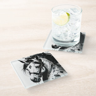 Spirit Pony 10 Glass Coaster