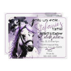 Spirit Pony 26 Birthday Invitation