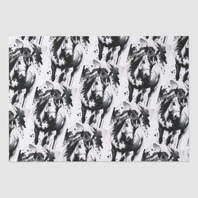 Spirit Pony 7 Tissue Paper (Front)
