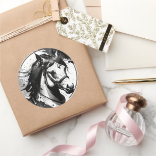 Spirit Pony 9 Classic Round Sticker