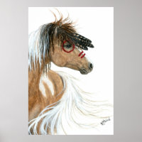 Spirit Pony Horse Poster by Bihrle