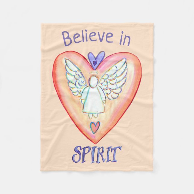Spirit Prayer Angel Blanket (Front)