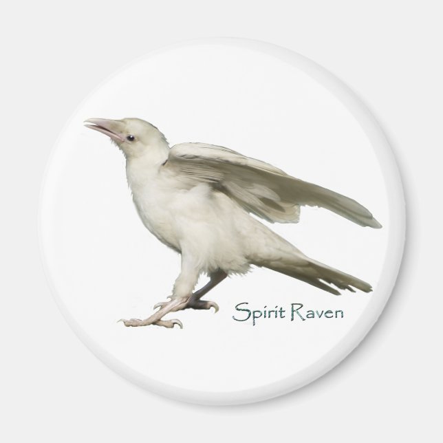 Spirit Raven II Series Magnet (Front)
