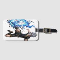 Spirit Striker Blue Energy Anime Soccer OC Tee