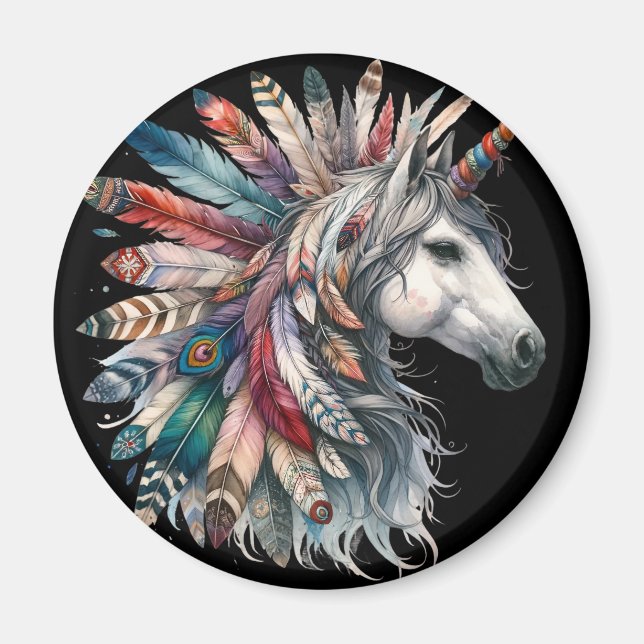 Spirit Unicorn Magnet (Front)