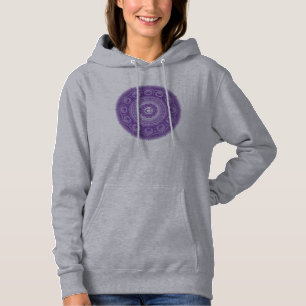 Spirit Universe Dodecahedron Mandala Womens Hoodie