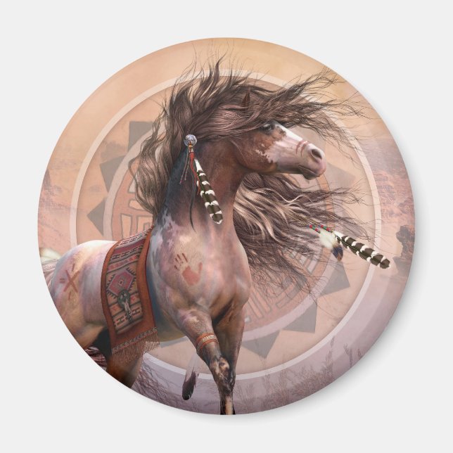 Spirit Warrior Magnet (Front)