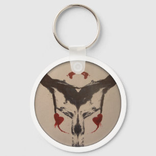 Spirit Wolf Key Ring