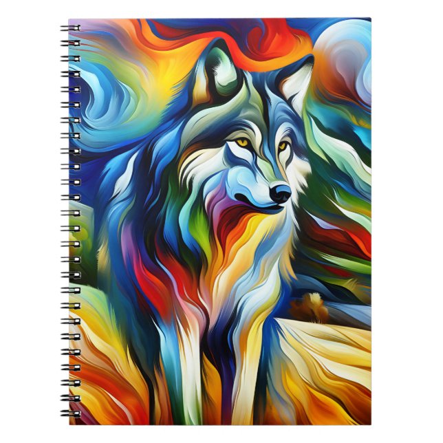 Spirit Wolf Notebook (Front)