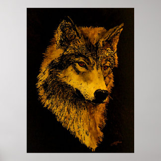 Spirit Wolf Poster