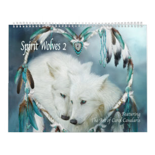 Spirit Wolves 2 Art Calendar