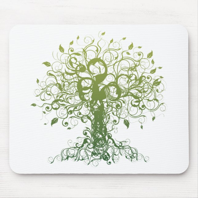Spirit Yoga Gift Mouse Mat (Front)