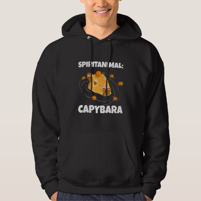 Spiritanimal Capybara Hoodie (Front)