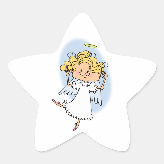 Spirited Angel Sticker (Front)