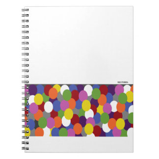 Spirited Colourful Dots Notebook