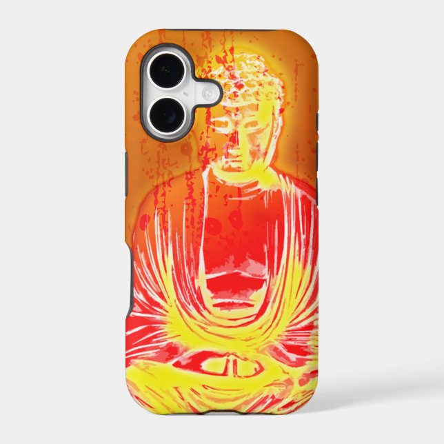 Spirited Glow Buddha iPhone 5G Case (Back)