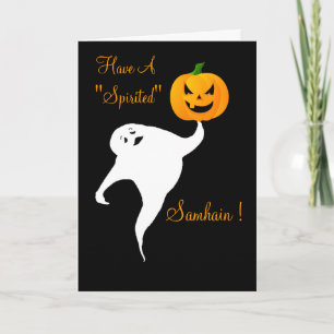 Spirited Samhain Card