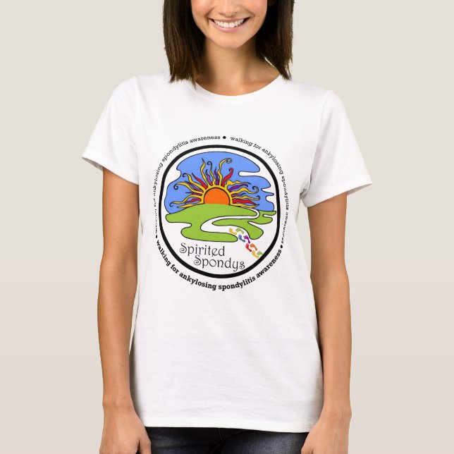 Spirited Spondys T-Shirt (Front)