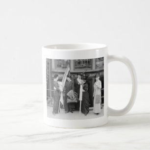 Spirited Suffragettes, 1914 Coffee Mug