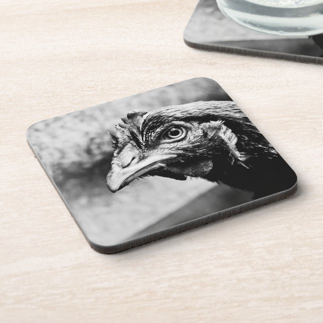 spirits and chickens coaster (Left Side)