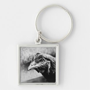spirits and chickens key ring