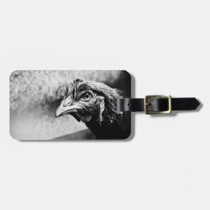 spirits and chickens luggage tag