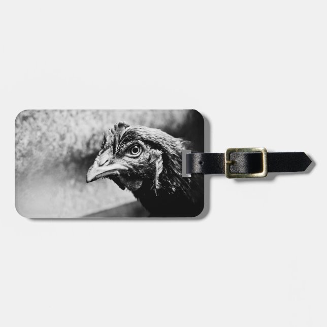 spirits and chickens luggage tag (Front Horizontal)