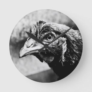 spirits and chickens round clock