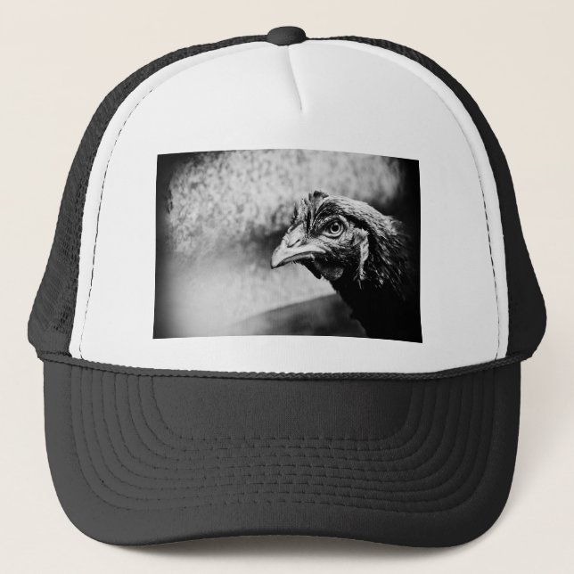 spirits and chickens trucker hat (Front)