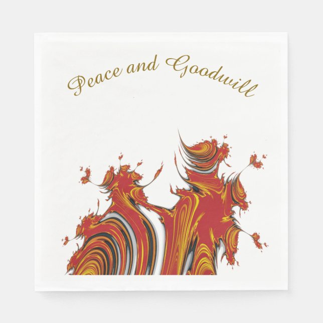 SPIRITS OF CHRISTMAS NAPKIN (Front)