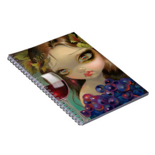"Spirits of the Vine: Merlot" Notebook