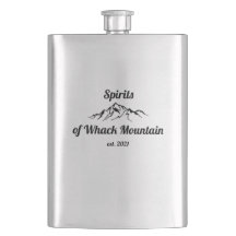 Spirits of Whack Mountain Flask