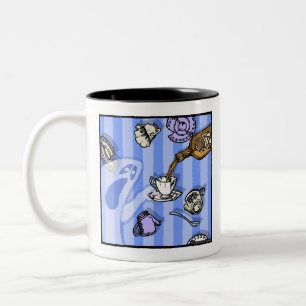 Spirits - Pop Goth Nightmare Surreal  Two-Tone Coffee Mug