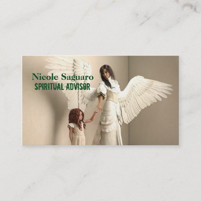 Spiritual Advisor Business Card (Front)