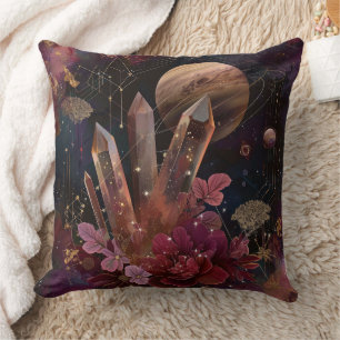 Spiritual Amethyst Energy Celestial Pattern Cushion