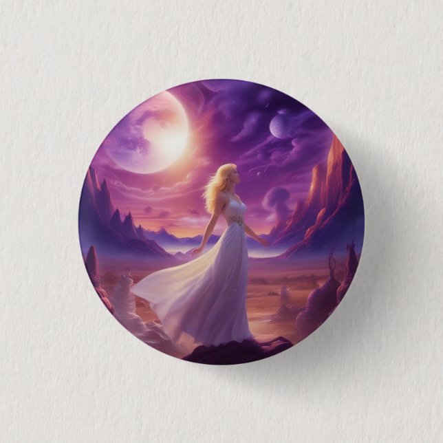 Spiritual angel button (Front)