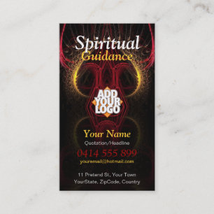 Spiritual Art New Age Enlightment Business Card