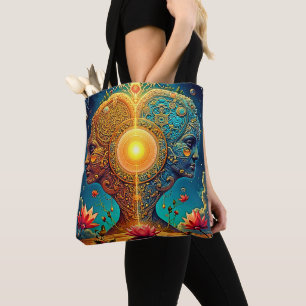 Spiritual Awakening Art Tote Bag