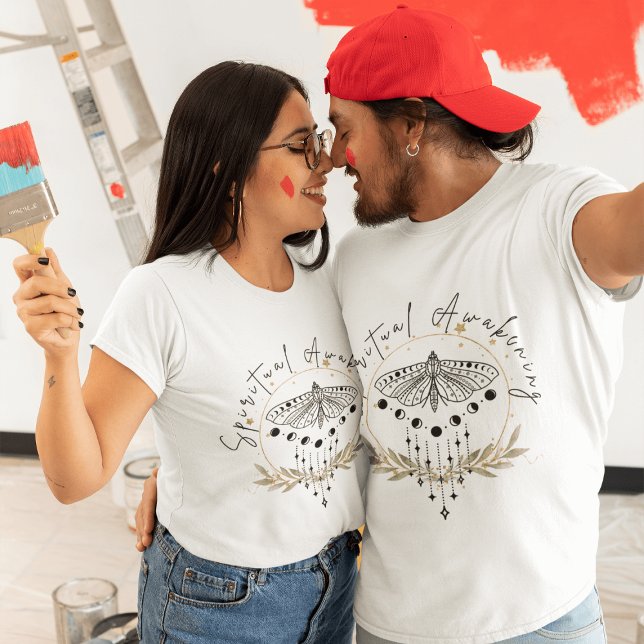 Spiritual Awakening light T-Shirt (Spiritual Awakening T-shirt from The Beekeeper Store)