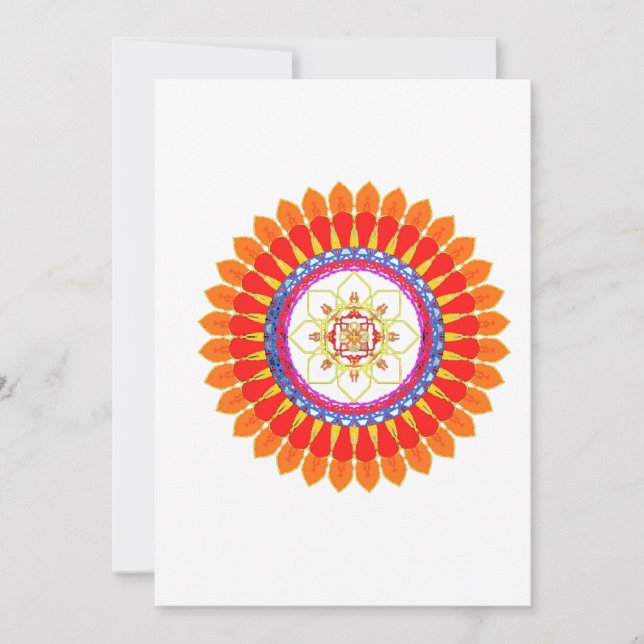 Spiritual Boho  Invitation (Front)
