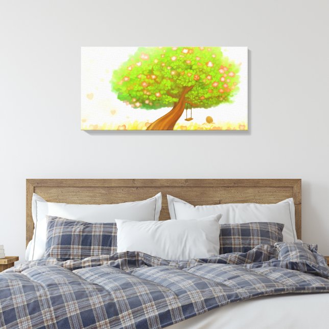 Spiritual Boom Canvas Print (Insitu(Bedroom))