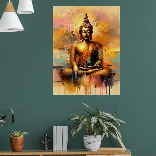 Spiritual Buddha Poster (Living Room 1)