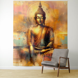Spiritual Buddha Tapestry
